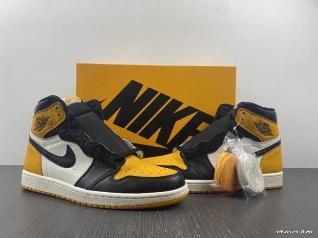 Cheap Air Toe Jordan Yellow High 555088-711 OG 1 0713